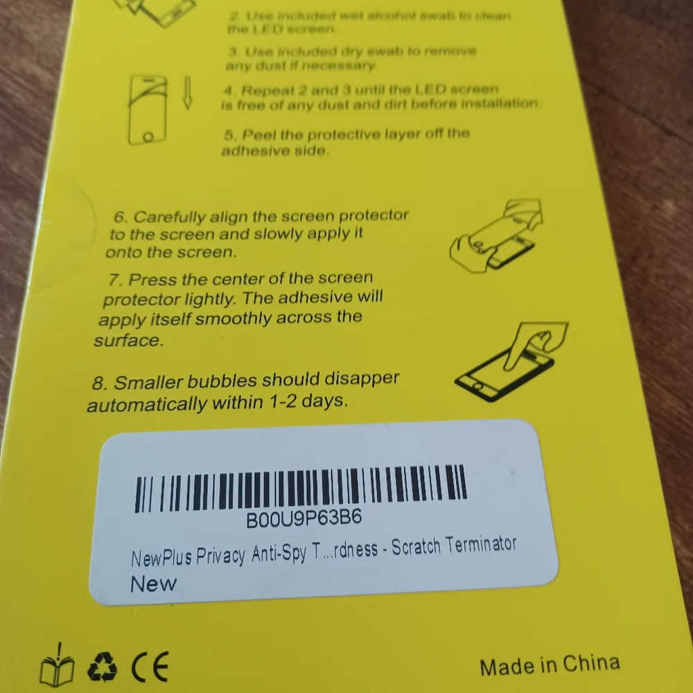 Iphone 6plus screen protector and anti spy